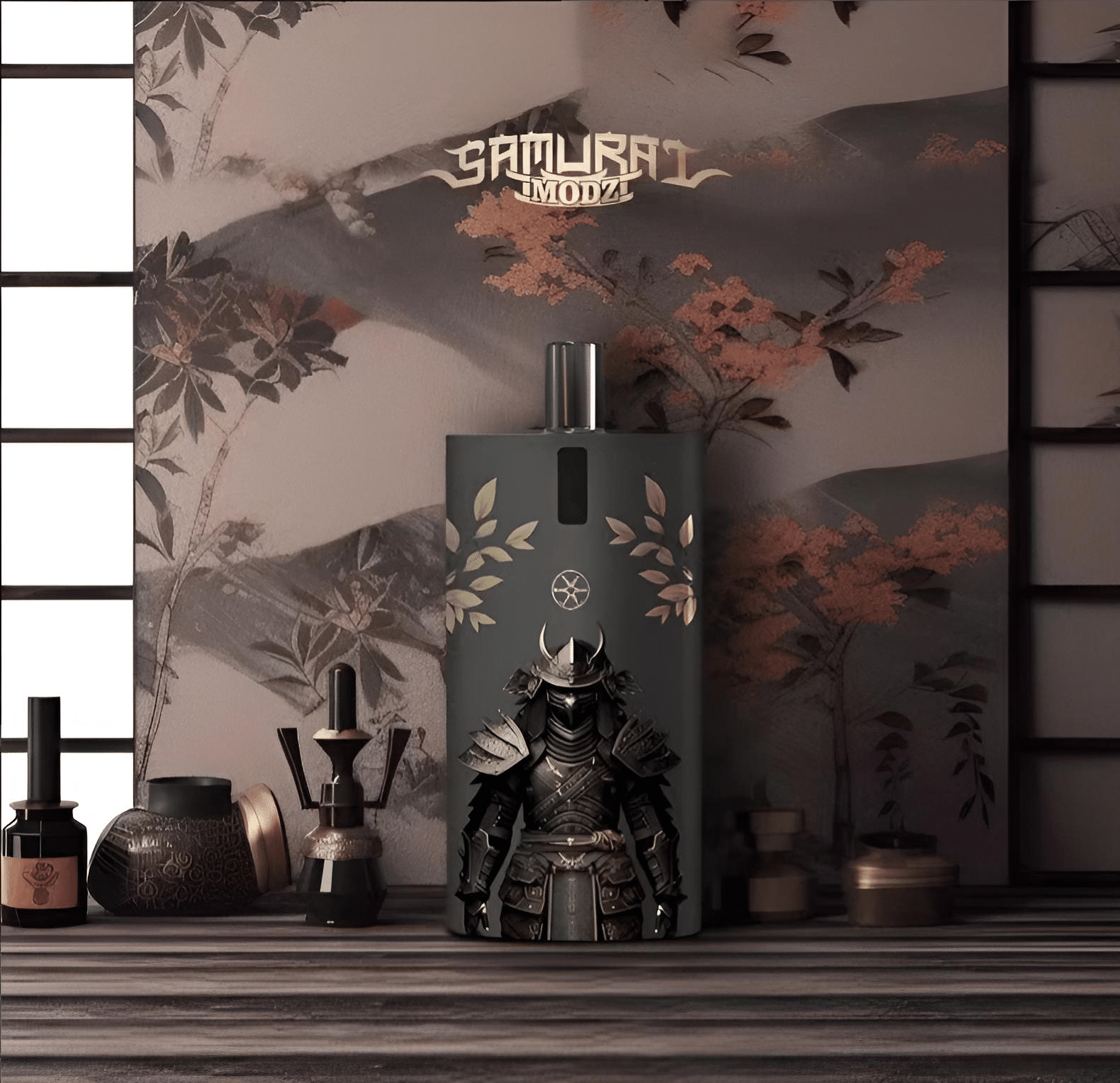 SAMURAI 將軍主機鎧甲套裝 黑色